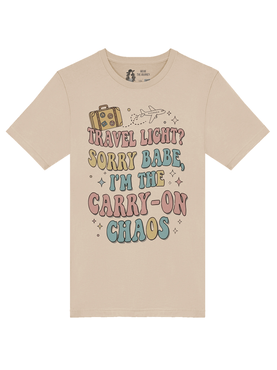 Vacation Mode T-Shirt – Carry-On Chaos Design product image (37)