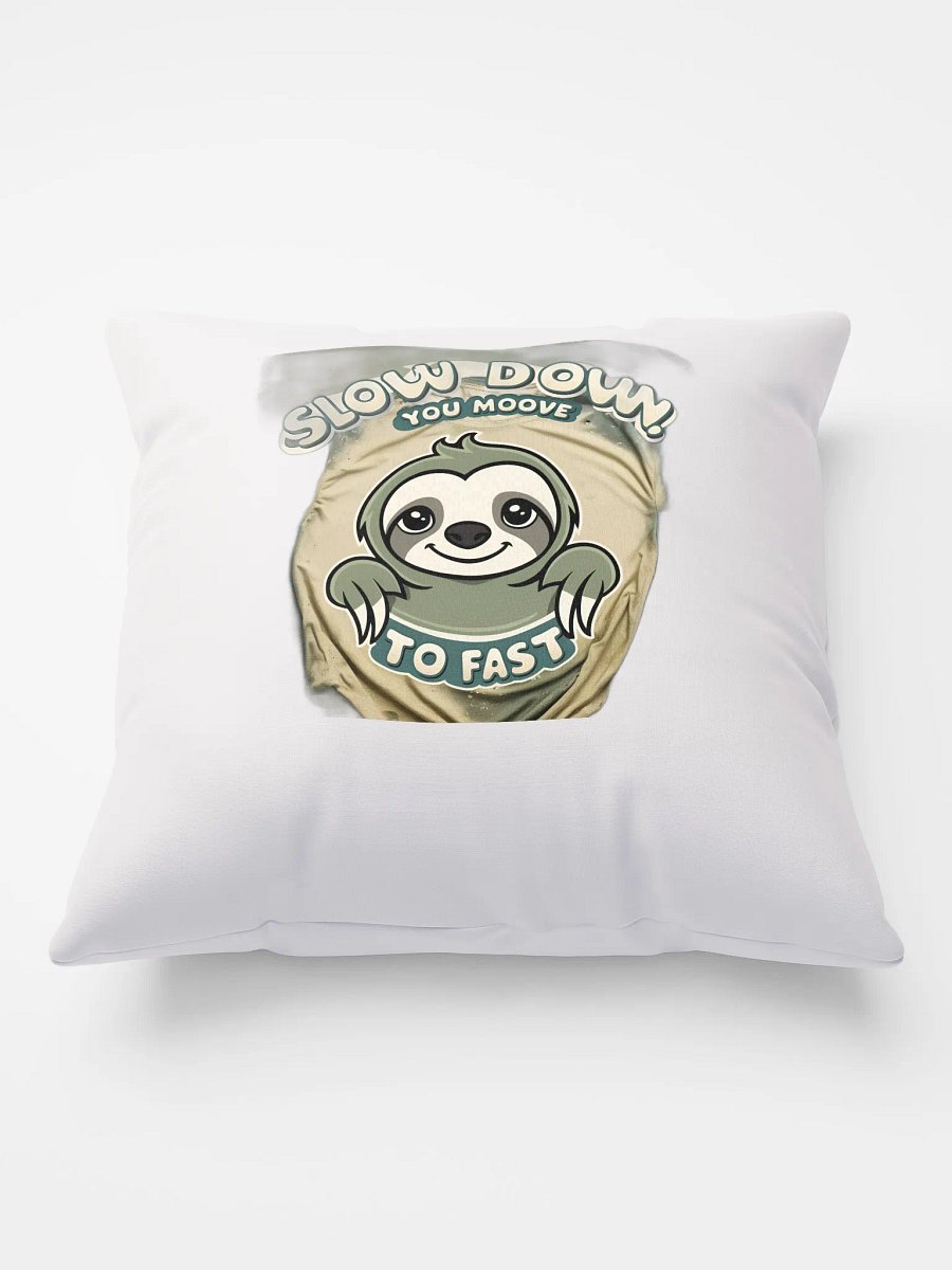 Chill Sloth All-Over Print Pillow product image (1)
