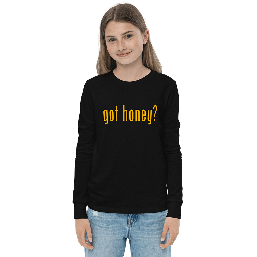 Got Honey Youth Long Sleeve T-Shirt product image (9)
