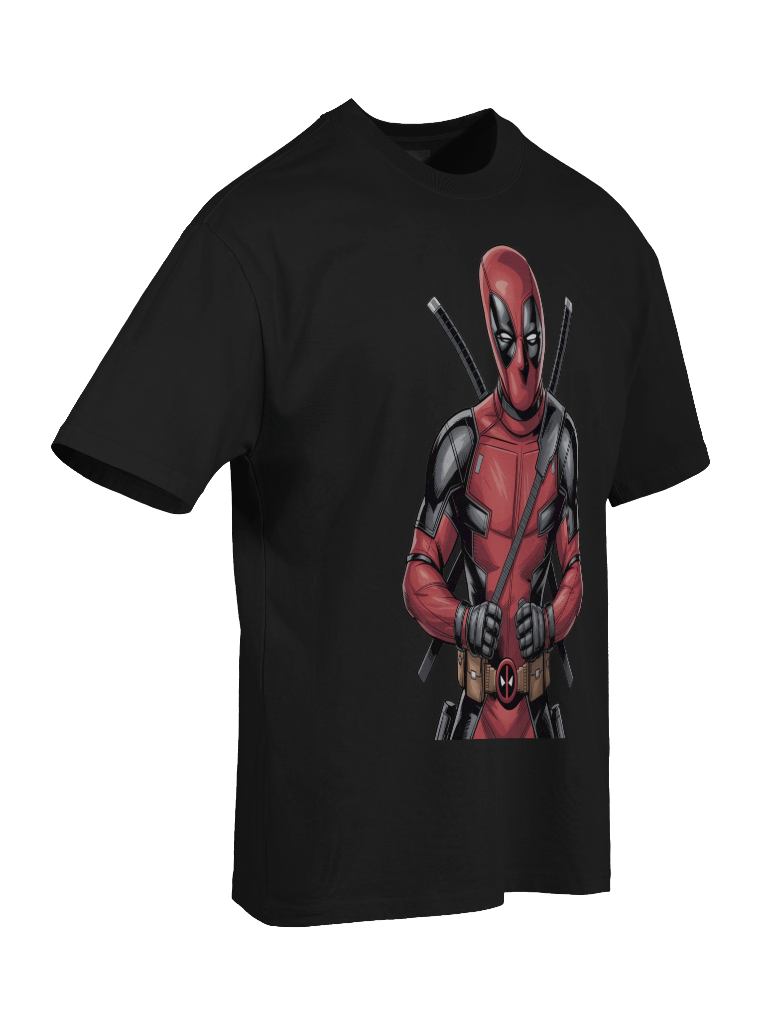 Deadpool Veiled Vendetta Oversized Faded T-Shirt product image (8)