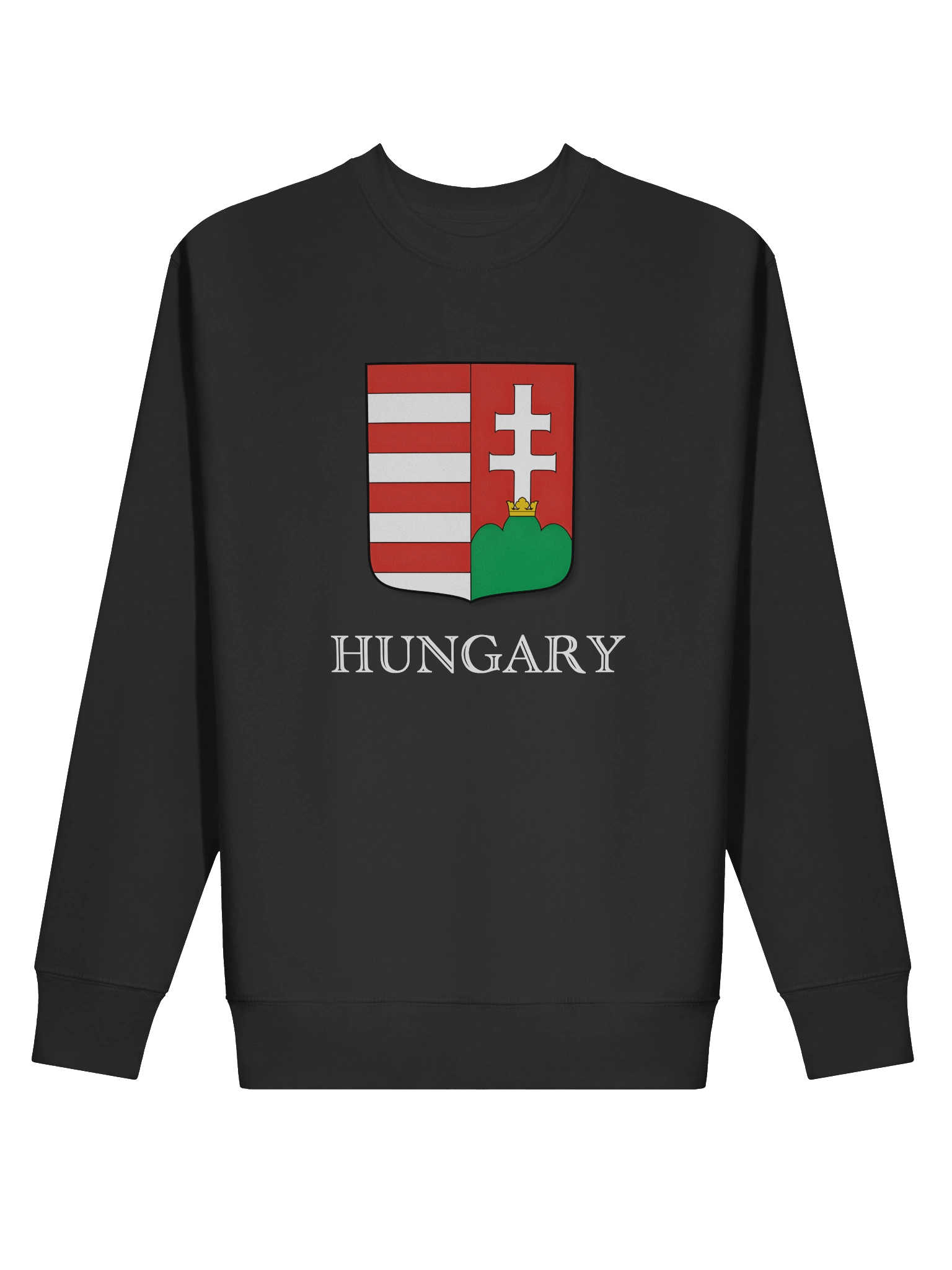 HUNGARY SWEATSHIRT BLACK product image (2)