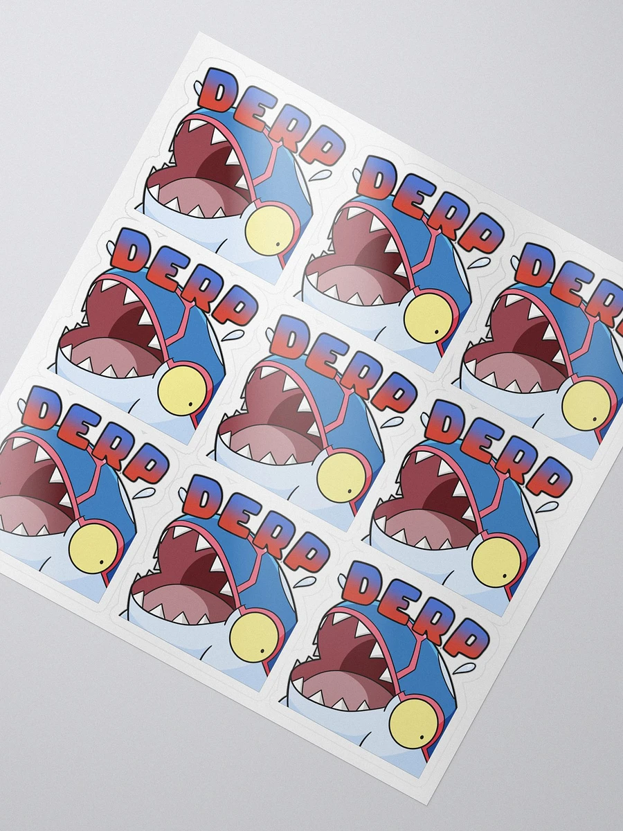 Derp Whale Sticker Sheet product image (2)