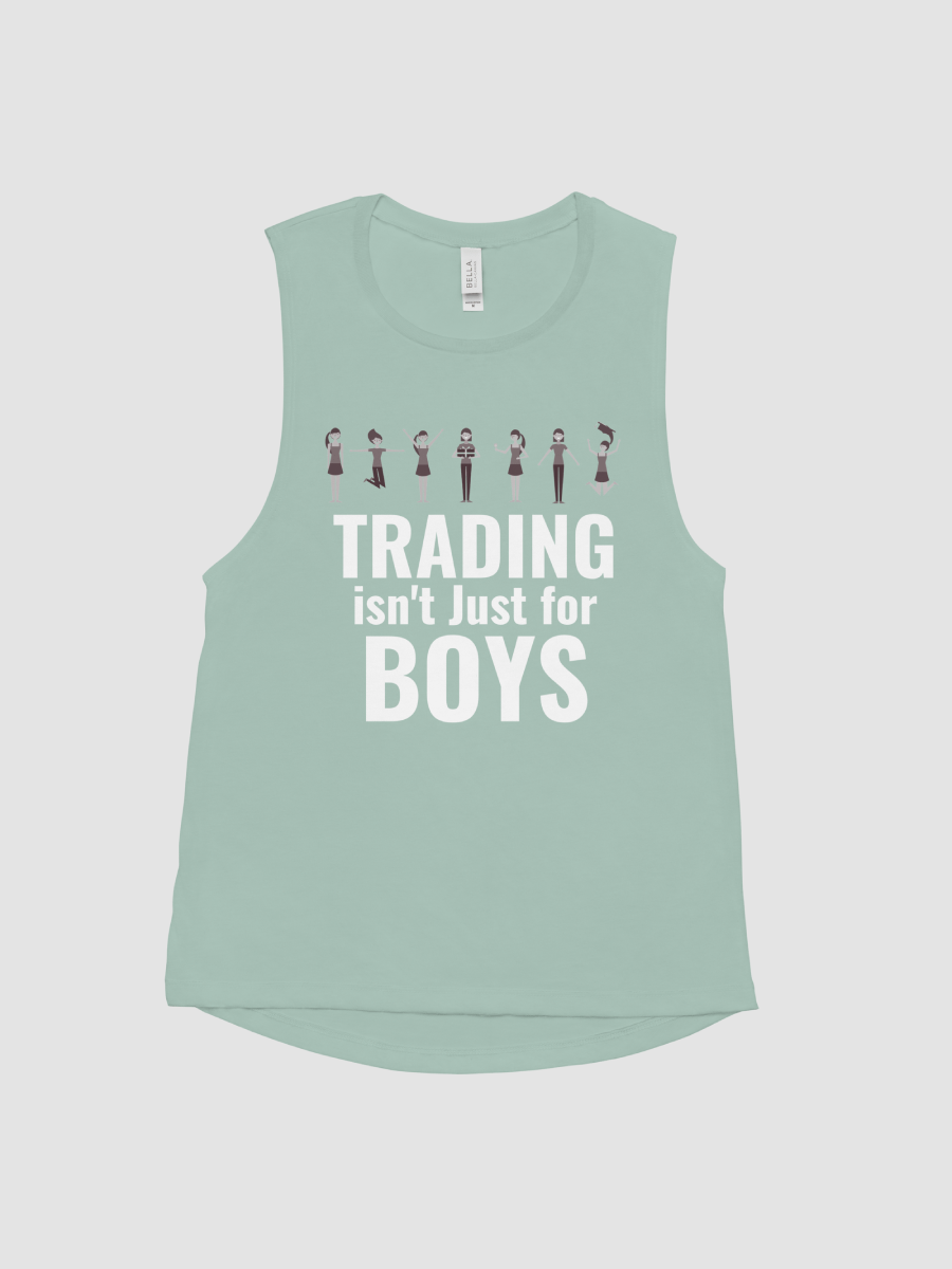 Trading is not for boys Tank T product image (2)