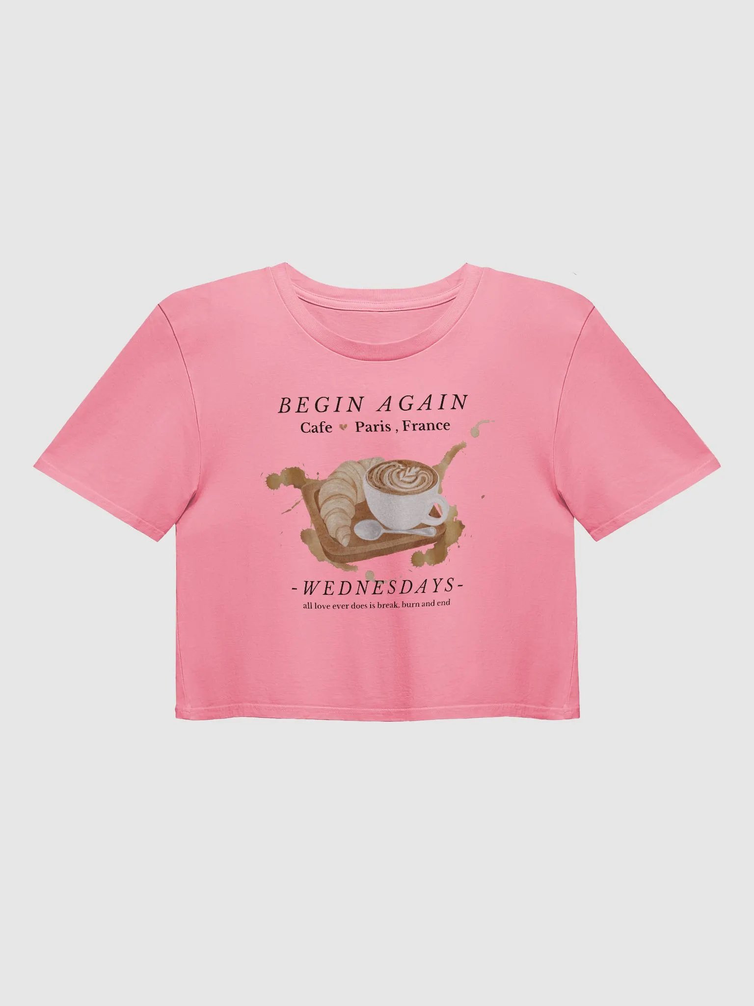 Begin Again Women's Crop Top product image (1)