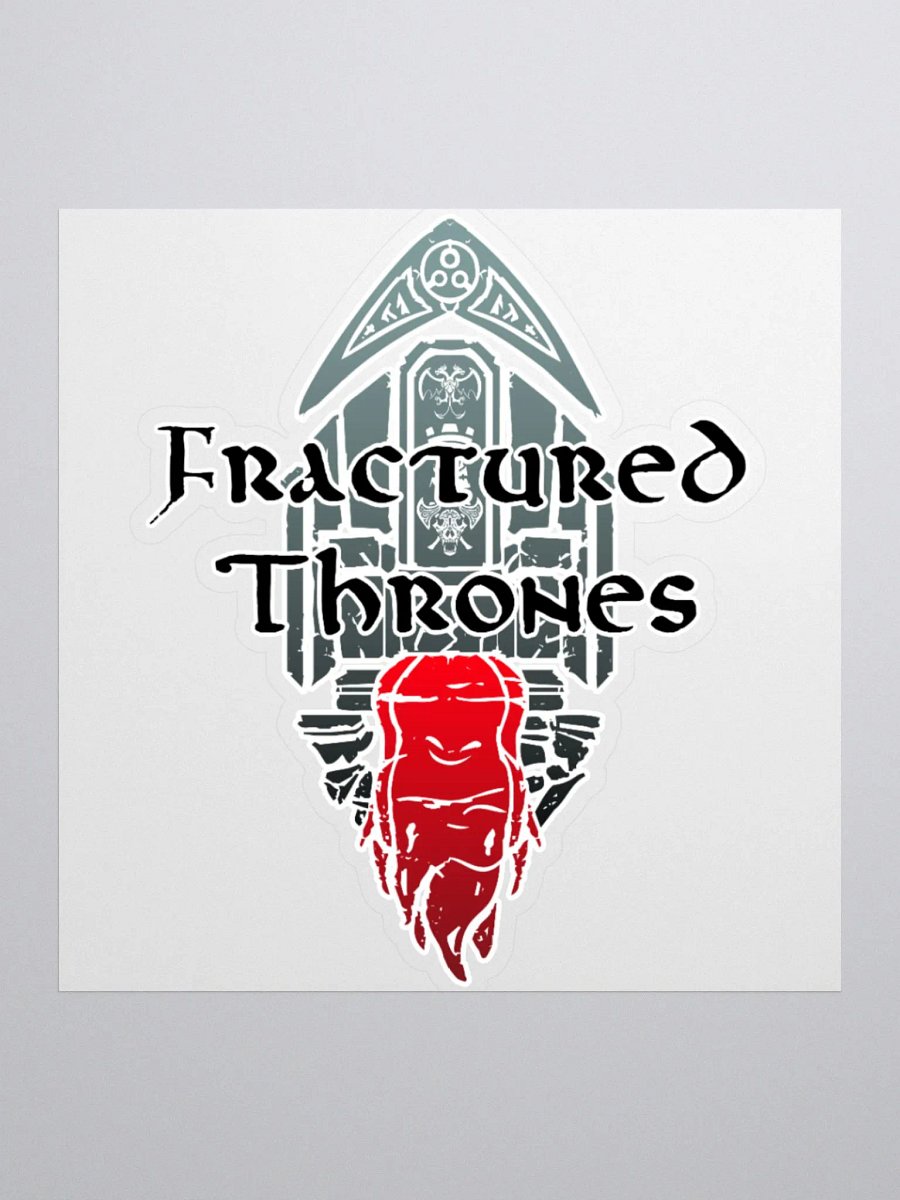 Fractured Thrones Standard Sticker product image (1)