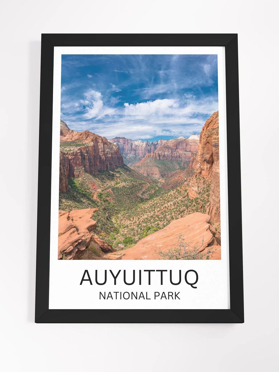 Auyuittuq National Park Framed Matte Poster product image (4)