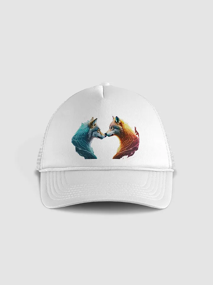 Strength in Unity: Wolf Trucker Hat for Loyalty & Teamwork product image (33)