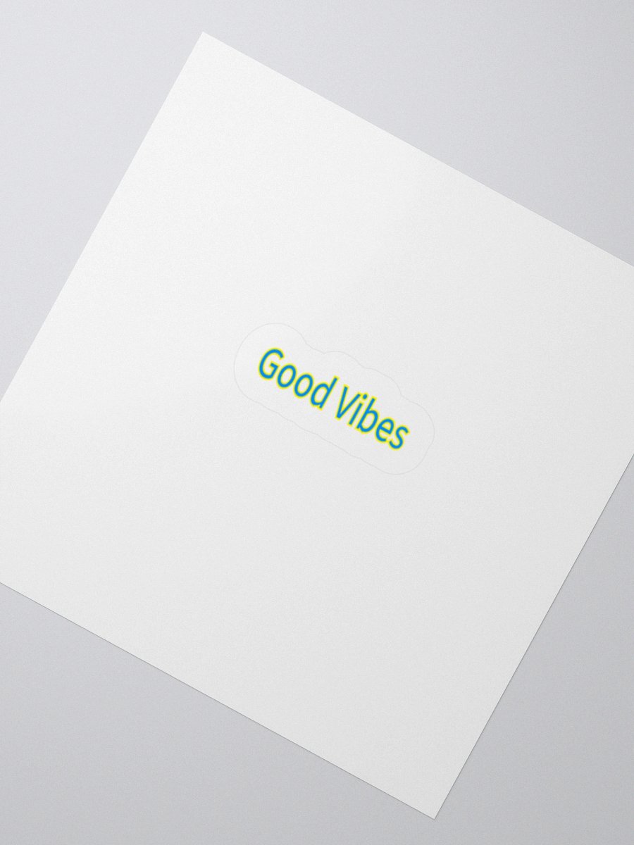 Good Vibes Sticker. product image (2)