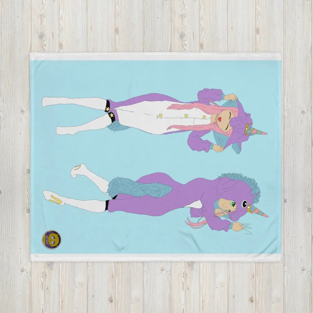 Pocky's Unicorn Onesie Daki Blanket product image (4)