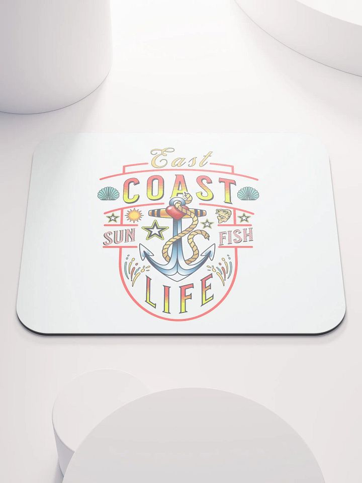 East Coast Life Nautical Mouse Pad product image (1)
