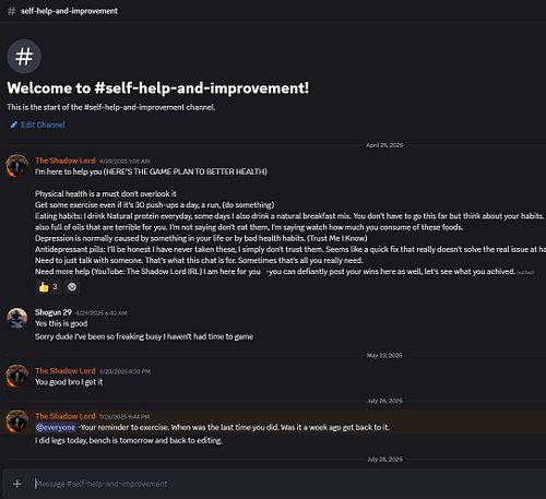 If you haven’t joined the Discord yet, now’s the time — don’t miss out. Trust me it's worth it.

Link is clickable at top of ...