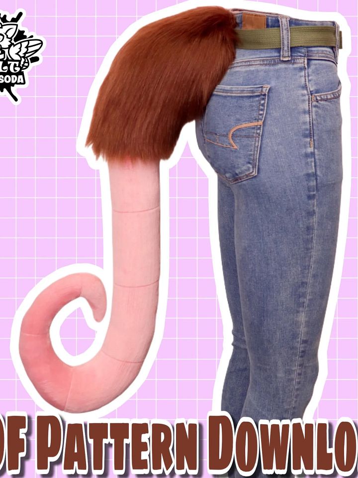 Curled Possum Tail Pattern [PDF DOWNLOAD] product image (1)
