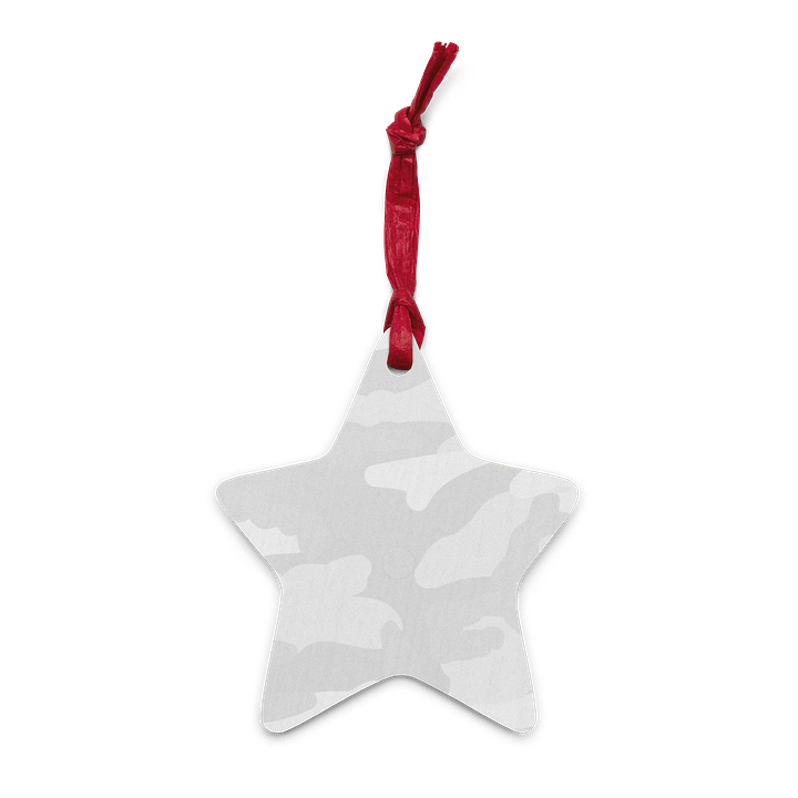 HONORUSVETS - WHITE STAR ORNAMENT product image (2)