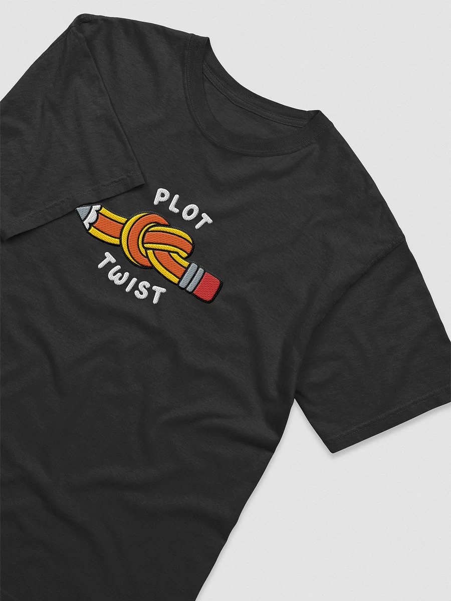 Plot Twist Embroidered T-Shirt product image (3)