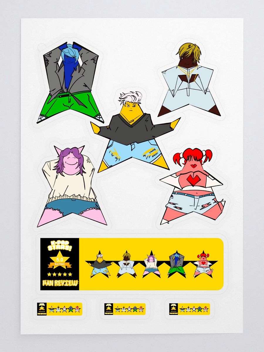 K-Pop Stars Sticker Collection product image (3)