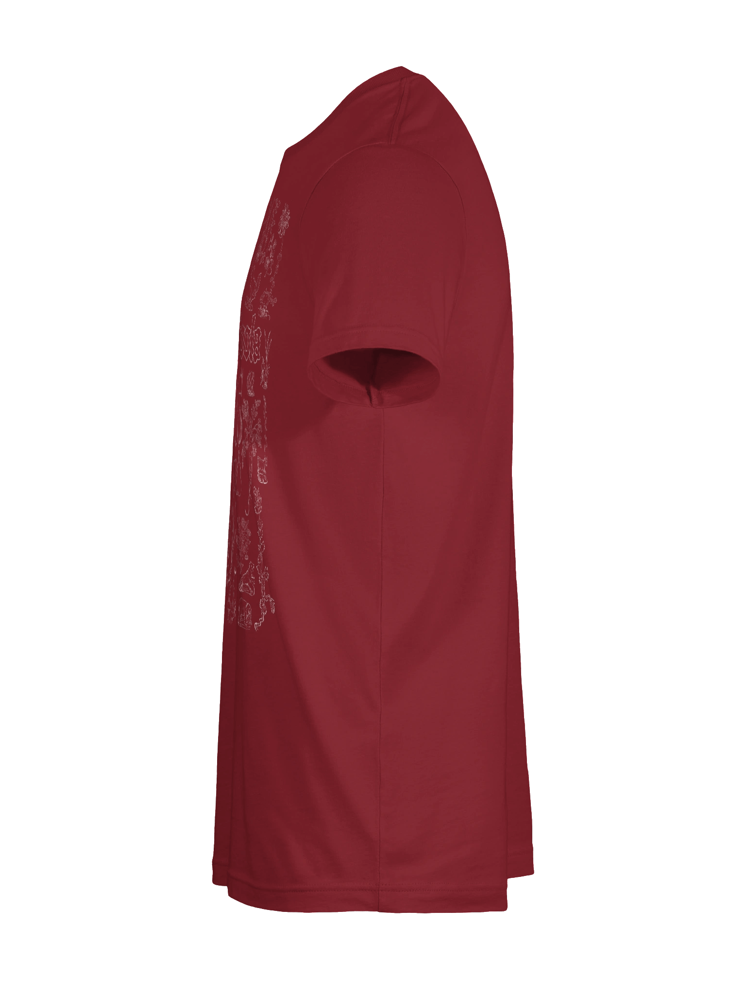 16th-Century Veggie Shirt (White Print) product image (59)