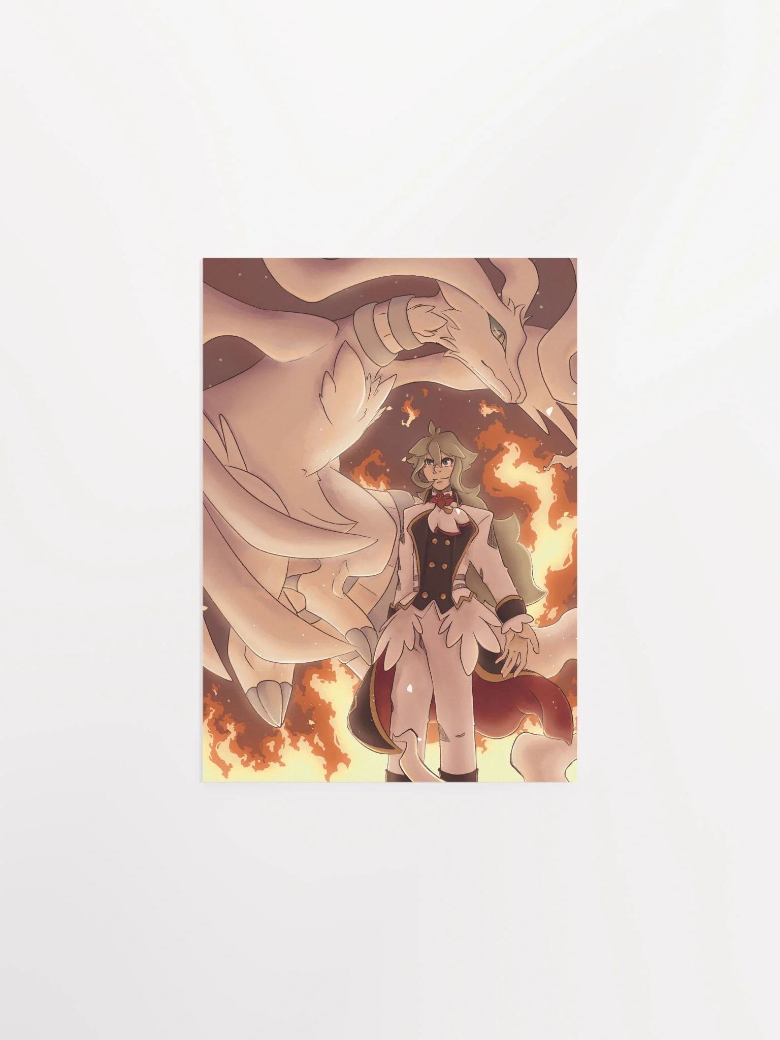 N and Reshiram - Masters Anniversary outfit print product image (1)