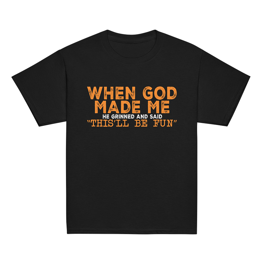 When God Made Me Youth Tee product image (8)