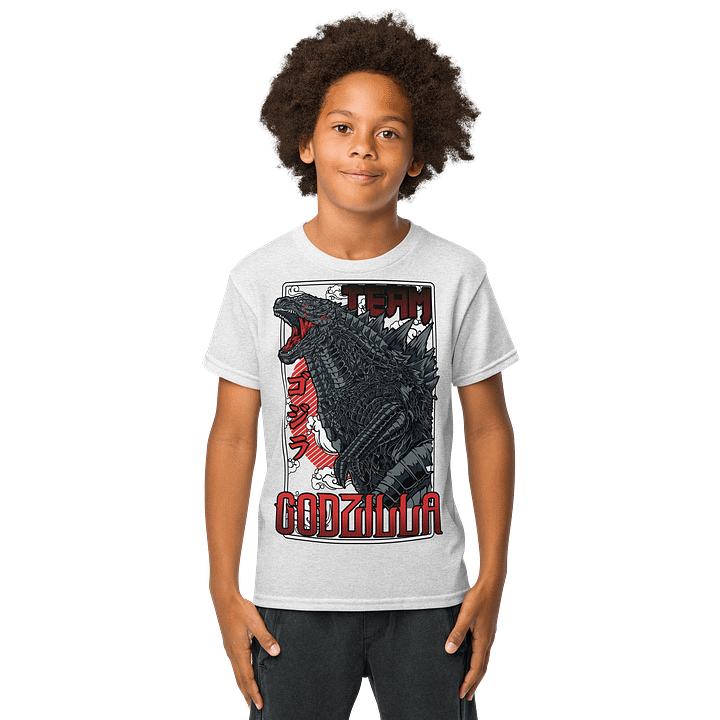 Mighty Godzilla Power Kids Shirt product image (9)