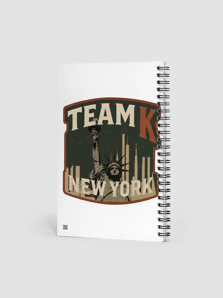 Team K New York Spiral Notebook product image (2)