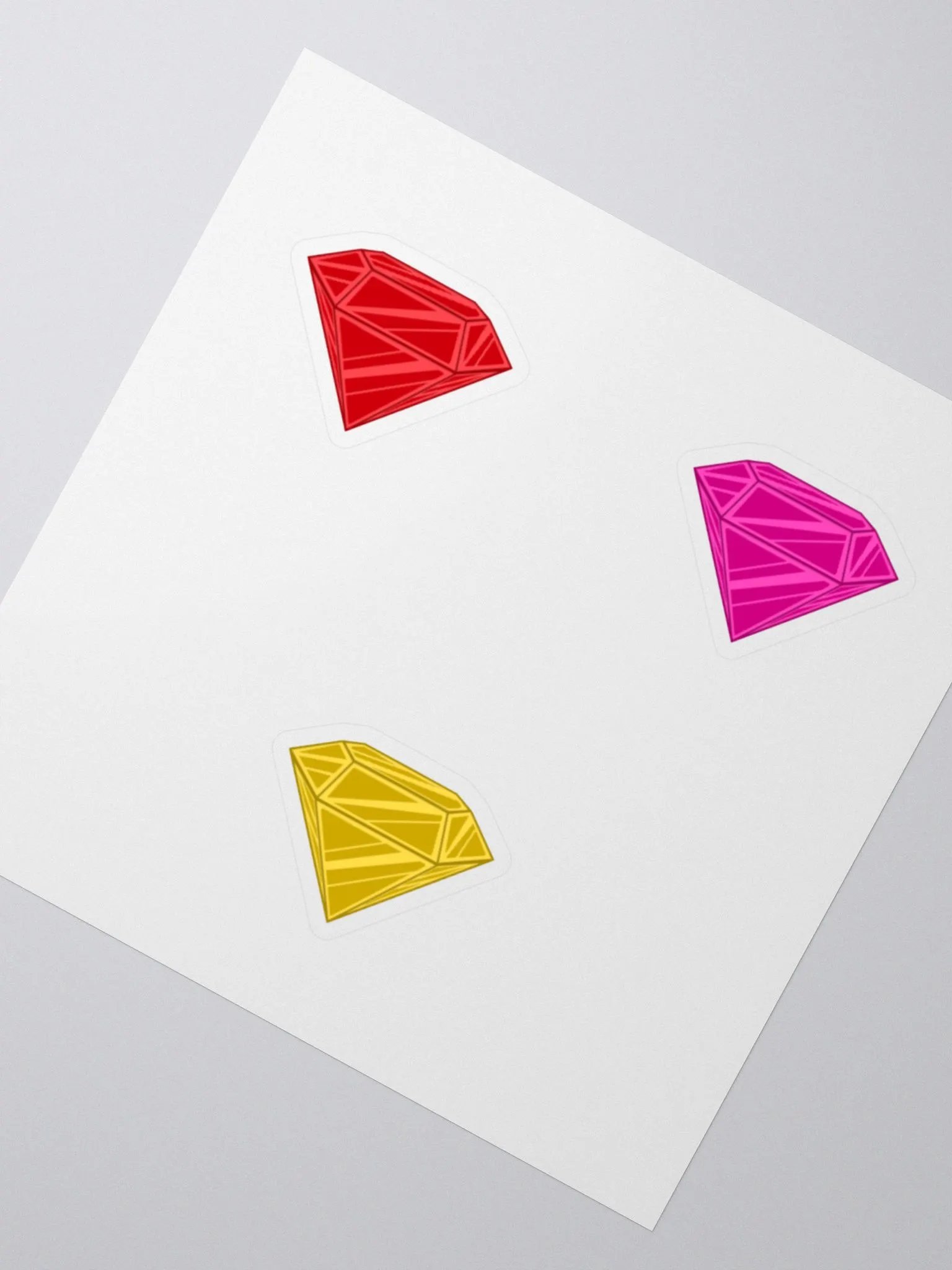 Warm Colored Diamonds Sticker Pack product image (2)