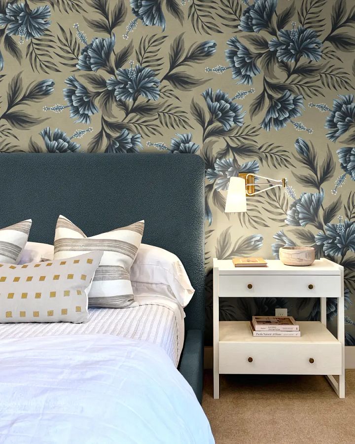 Wallpaper Mockup - Bedside with white table product image (2)