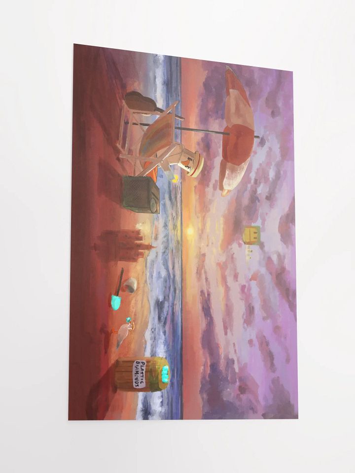 CringyGull Sunset Poster product image (2)