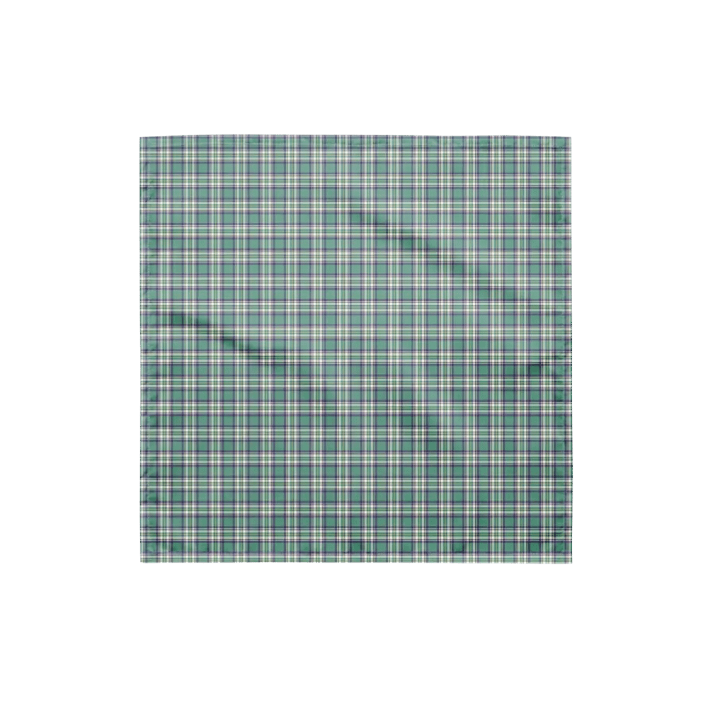 Light Green, Purple, and Yellow Plaid Bandana product image (4)