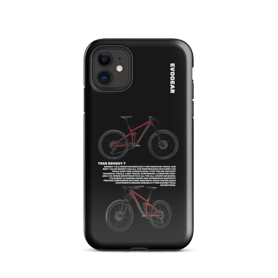 Black Trek Remedy 7 iPhone Case product image (47)