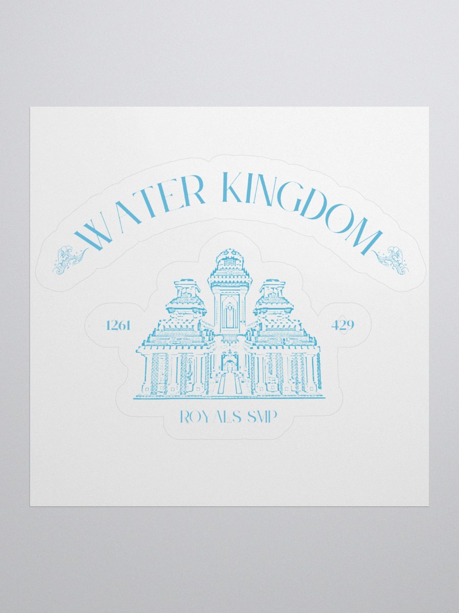 Royals SMP Water Kingdom Sticker product image (1)
