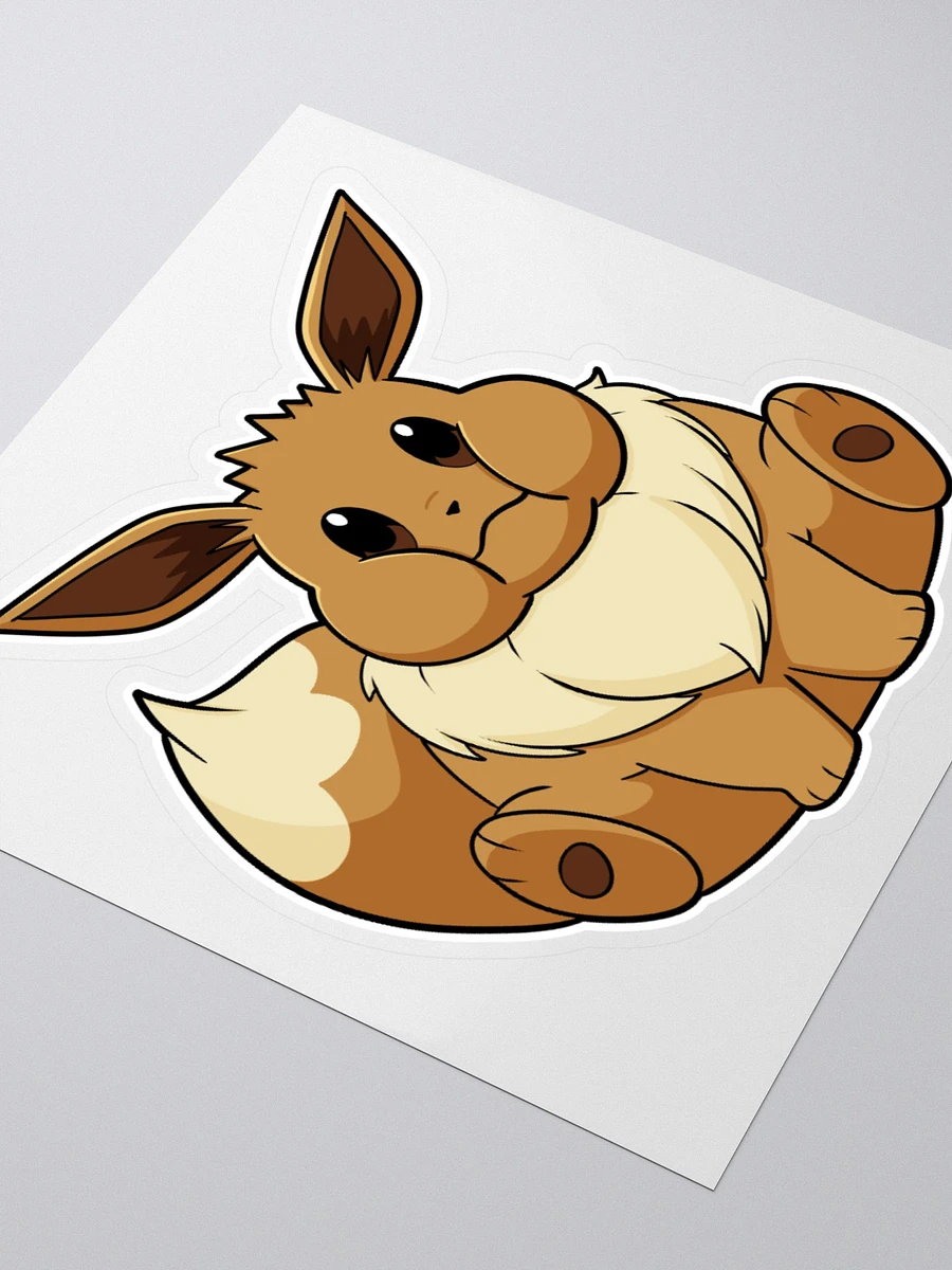 Chubby Eevee Large Sticker product image (3)