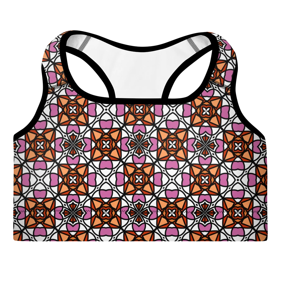 Lesbian Abstract (1) - Padded Sports Bra product image (3)