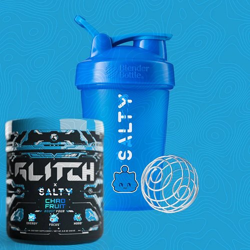 My concept @glitchenergyco flavor, 'Chao Fruit' 🔵, with a custom shaker! 

Who would buy? 👀