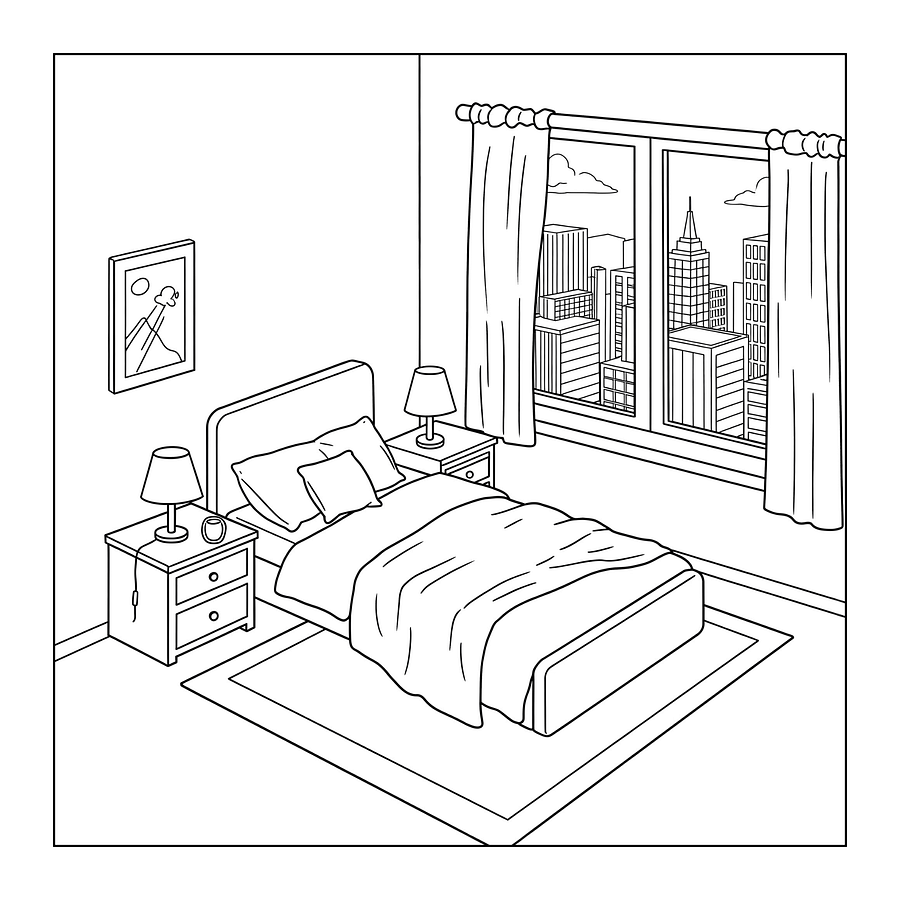 Cozy Corners Coloring Book product image (6)