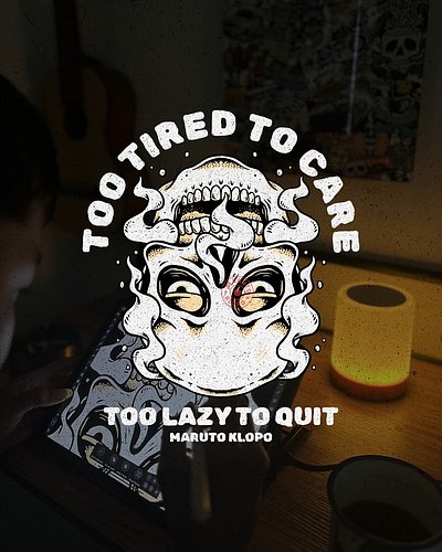 DESIGN FOR SALE
__
Too tired to care, Too lazy to quit
AVAILABLE for Special Price
www.marutoklopostudio.com
.
DM for more or...