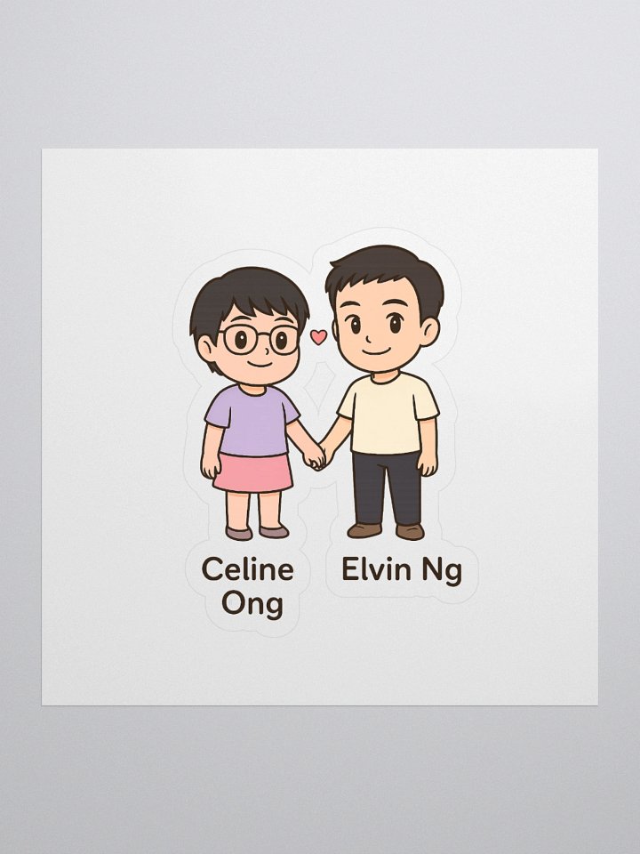 Celine & Elvin – Best Friendship Ever Sticker Pack product image (1)