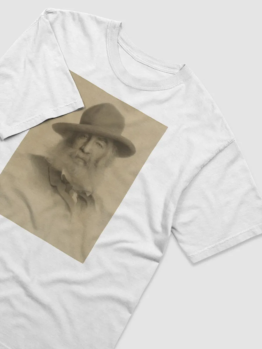 Walt Whitman by Thomas Wilmer Dewing (1875) - T-Shirt product image (3)