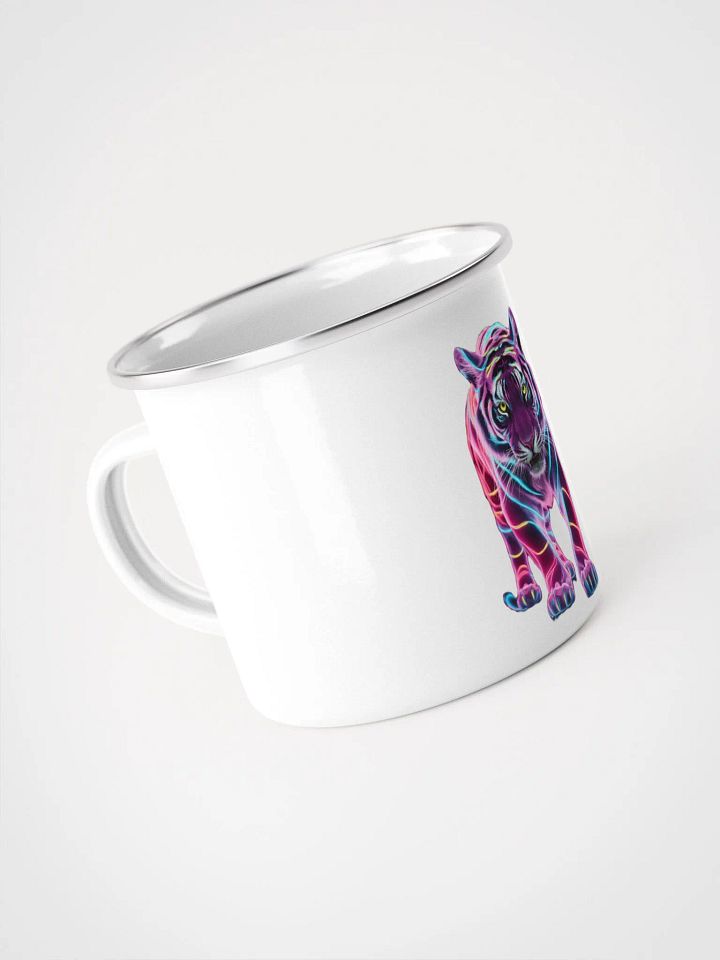 Neon Tiger Enamel Mug product image (2)