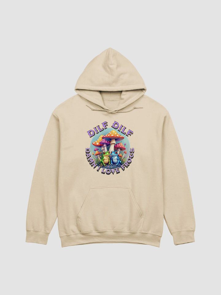 DILF Damn I Love Frogs Whimsical Paradise Hoodie product image (19)