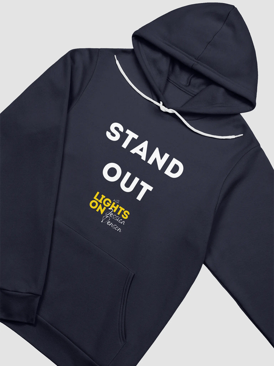 Supersoft Lights On STAND OUT Hoodie product image (3)