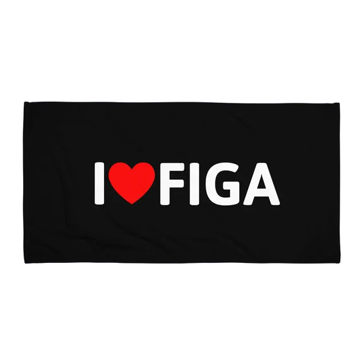 I ❤️ FIGA towel product image (1)