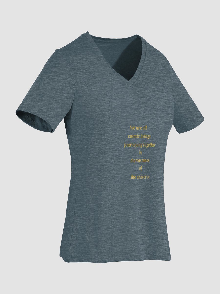 Cosmic Journey Relaxed V-Neck Tee product image (4)