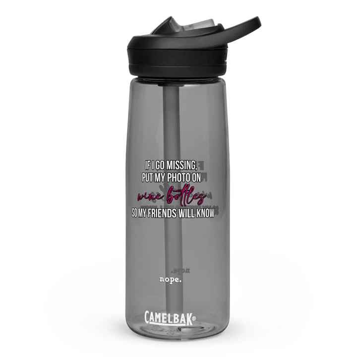 nope. resolute - wine bottle product image (1)