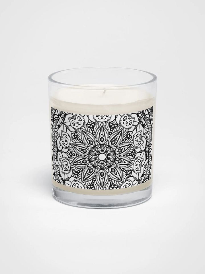 Mandala Harmony Soy Wax Candle product image (1)