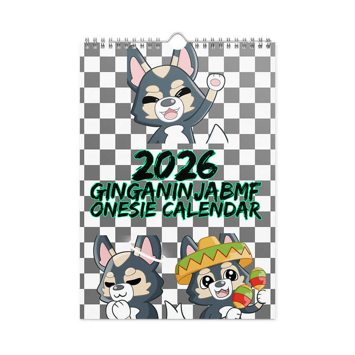 2026 Onesie Calendar product image (1)