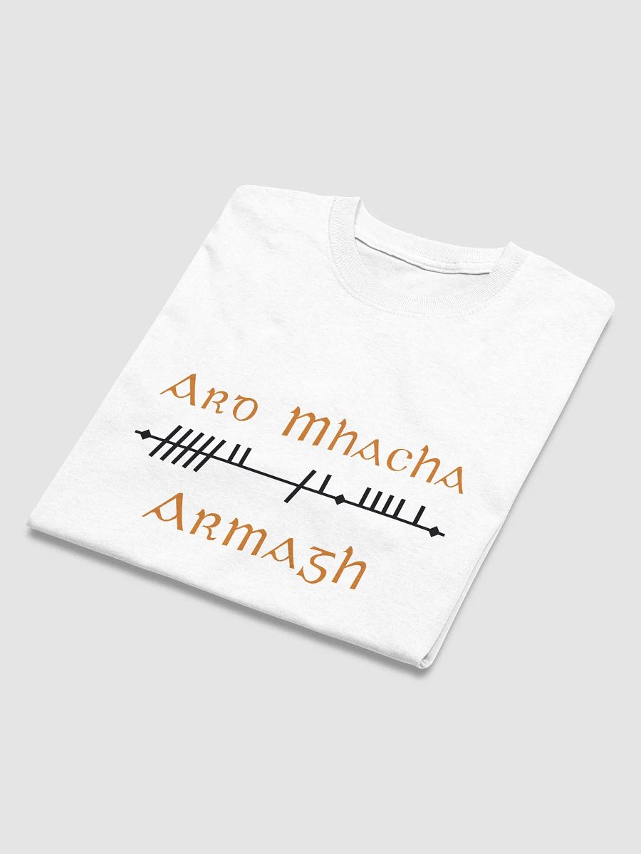 Armagh/Ard Mhacha Scholastic style white printed T-shirt product image (4)