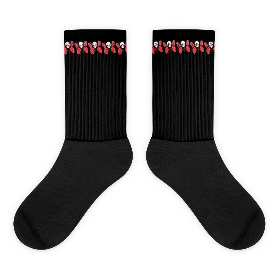 Black Visceral Stripe Socks product image (5)
