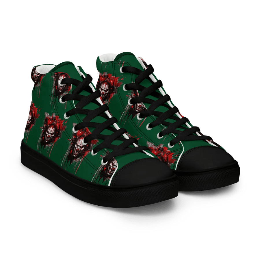Sinister Clown Expression High Tops product image (12)