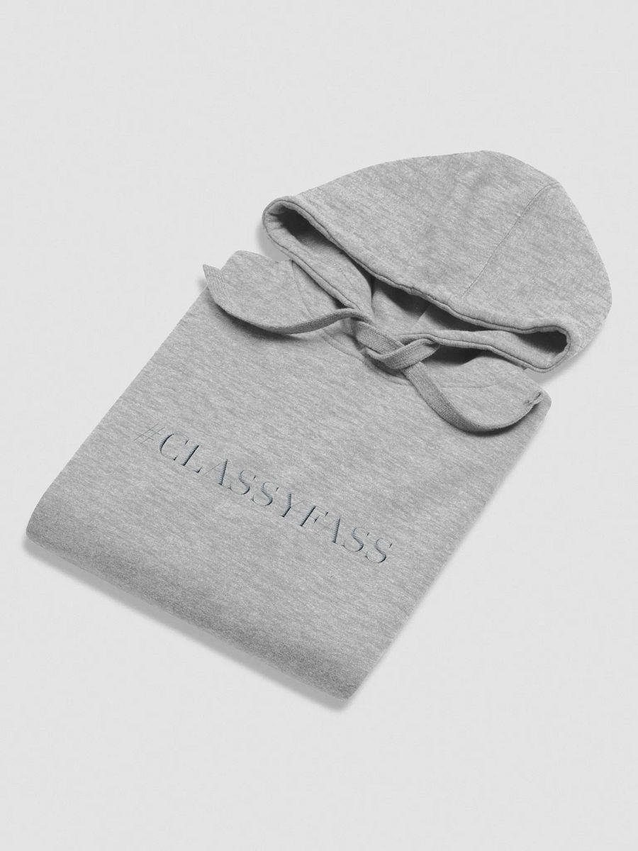 #CLASSY FASS - Heather Gray Hoodie product image (4)