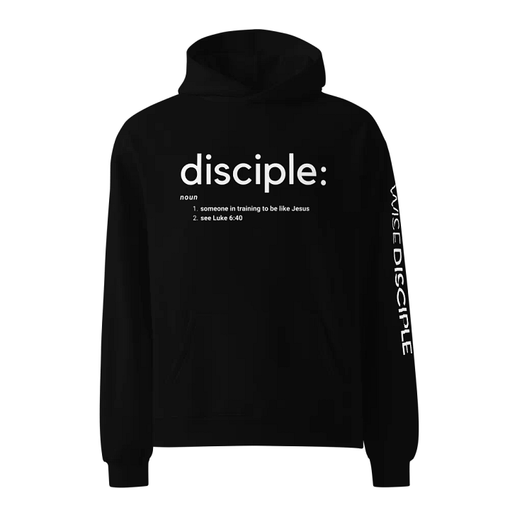 Disciple Drip (Black Hoodie) product image (1)